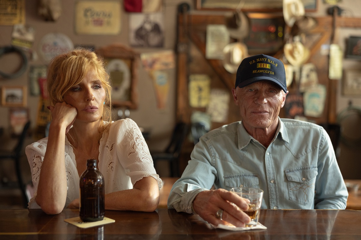 L-R: Kelly Reilly as Beth Dutton and Ed Harris as Everett McKinney