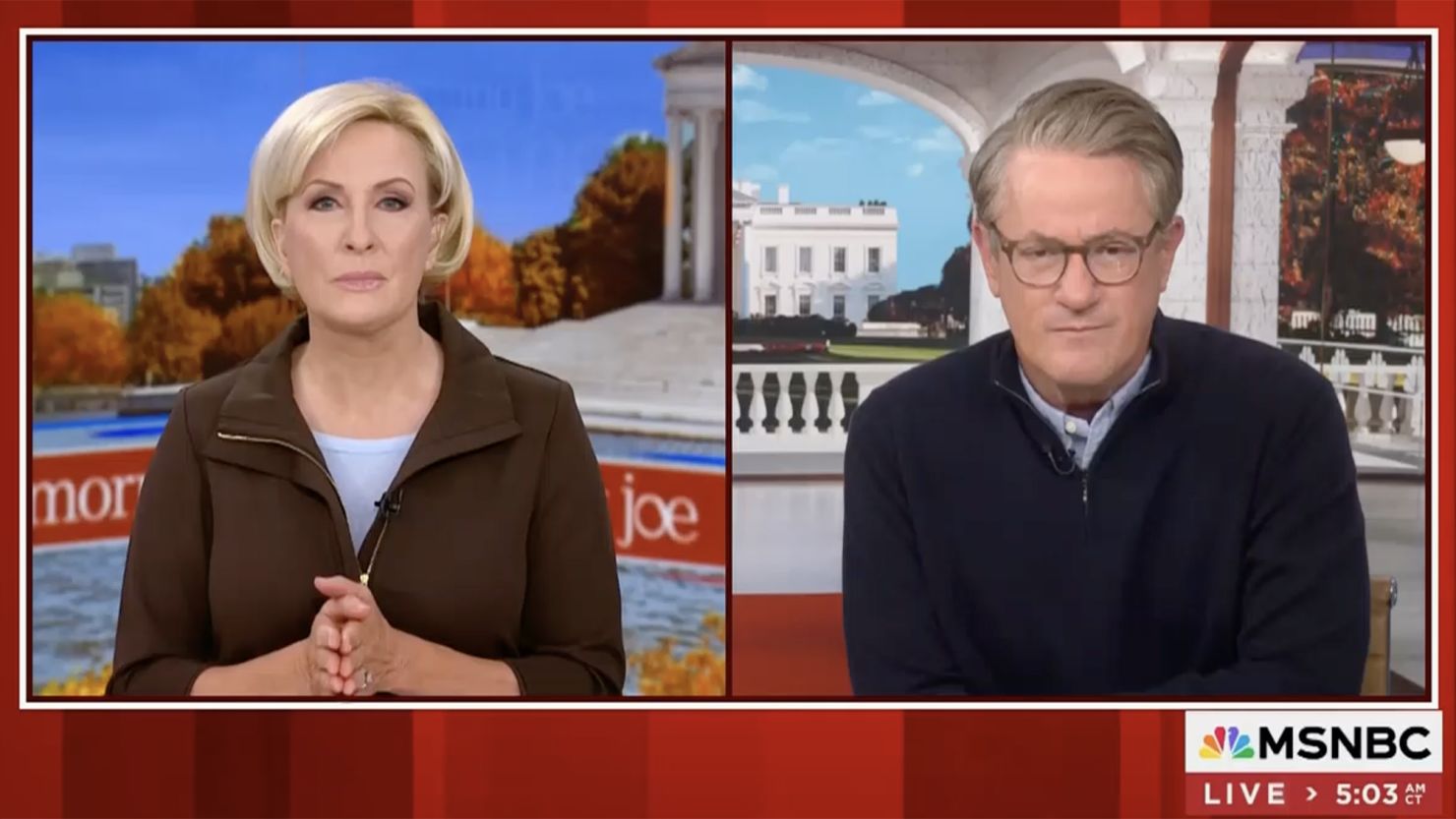 Opinion: The Cowardice Of 'Morning Joe' Hosts Joe Scarborough and Mika Brzezinski 