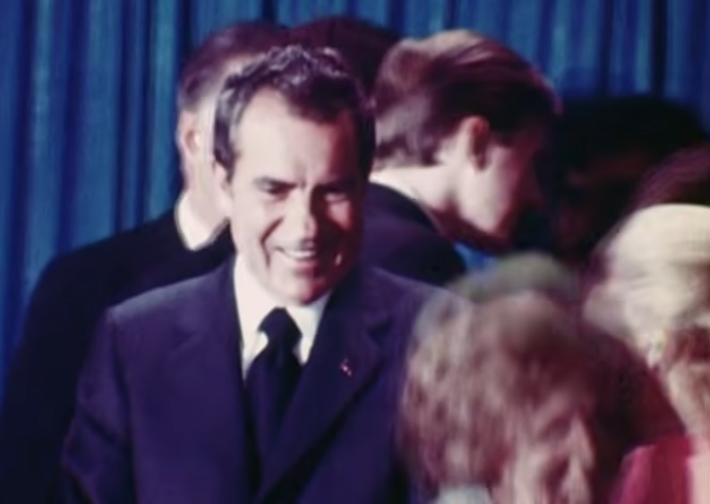 Exclusive Video: Nixon Targets A TV License In 'Becoming Katharine Graham'