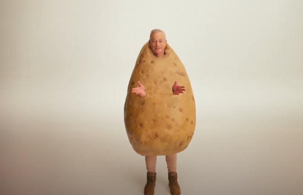 Gary Sinise Dresses Up Like A Potato For New Pluto TV Ad